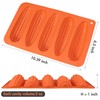 webake Juego de 2 moldes de silicona para pan de