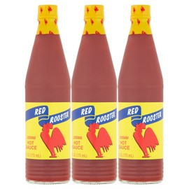 Louisiana Brand Red Rooster Hot Sauce, Made from Aged Peppers & Distilled Vinegar (6 Fl Oz (Pack of 3)