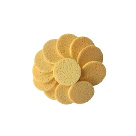 NOLITOY 20 Pack Soft Makeup Remover Sponge Cotton Pads for Face Cleansing Skin-friendly Round Puff Gentle Exfoliating Deep Cleaning for Travel Daily Use