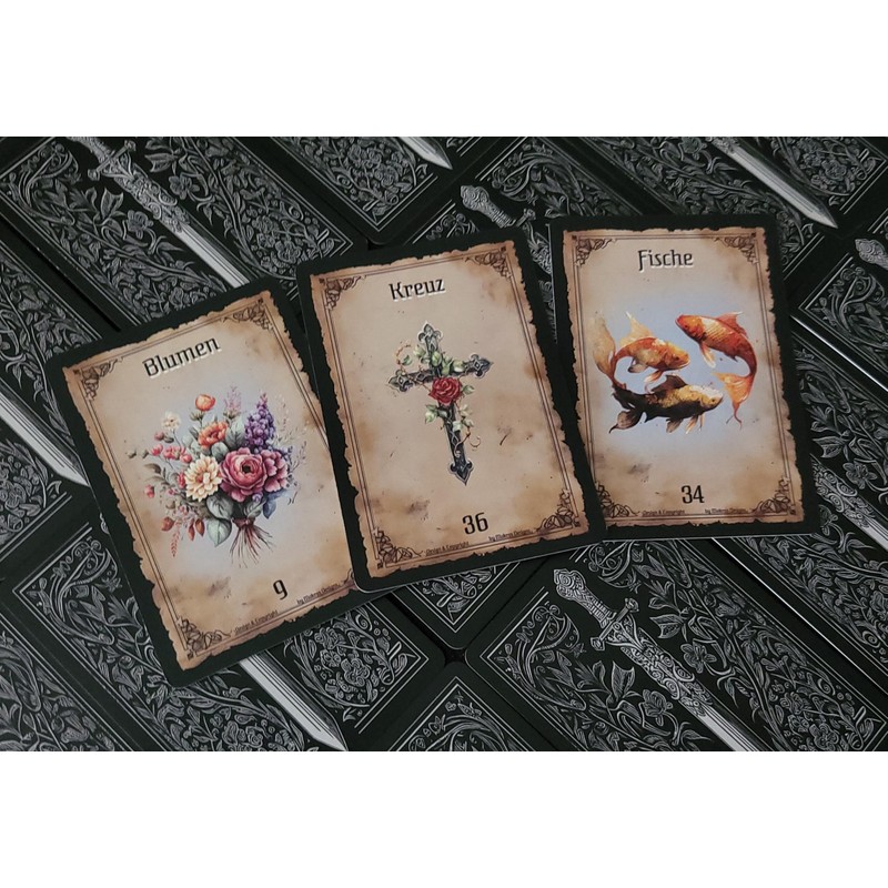 * Medieval - The Medieval Lenormand * - Lenormand Card
