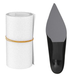 Shoe Sole Protector, 3.94x39.37 Inch Self-Adhesive Anti-Slip Shoe Grips on Bottom of Shoes Clear Transparent Sole Guard Stickers Protector Cover Pad for High Heels Boots & Sneakers