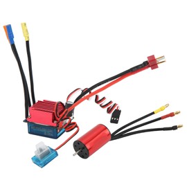 Brushless Motor ESC Kit S2440 4000KV Brushless Motor S35A Brushless ESC for 1/16 1/18 RC Car