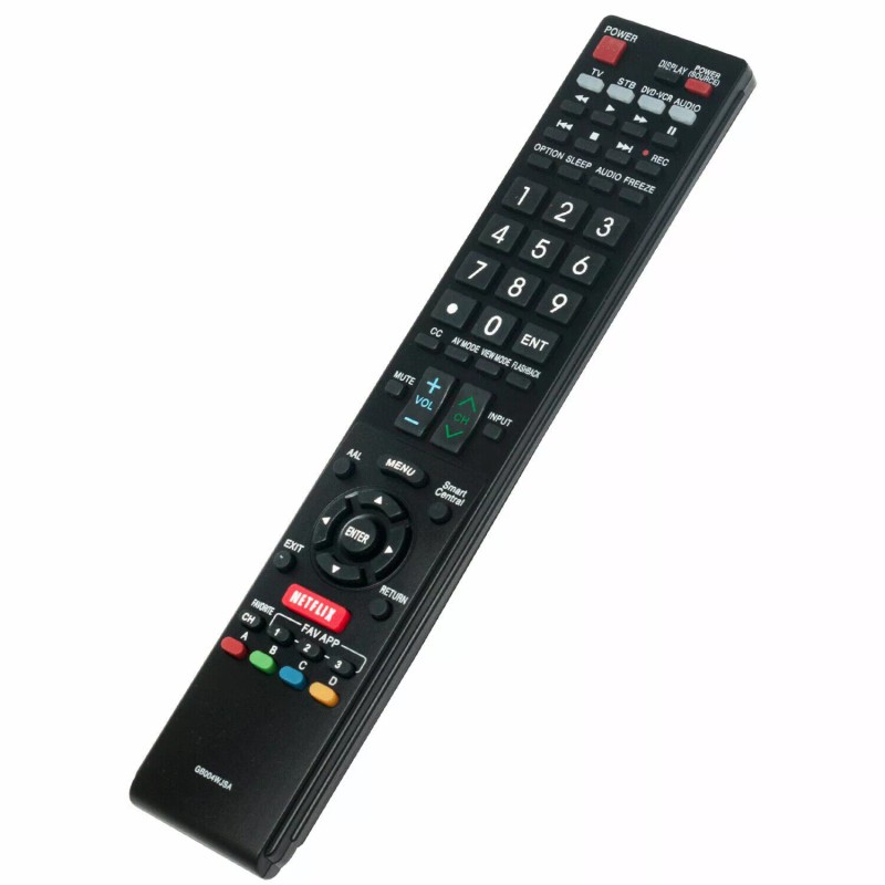 Unbranded New TV Remote GB004WJSA for Sharp LC-52LE640U LC-60C6400 LC52C6400U