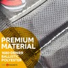 MagWrist Black Magnetic Wristband for Screws, Nails, Drill Bits -