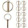Mcoser 10pcs 8mm Lynch Locking Pins for Boat, Kayak, Trailer,