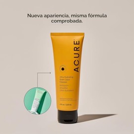 Acure, gel limpiador facial ultra hidratante de jugo verde 118 ml