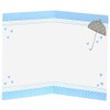 Unique Baby Elephant Thank You Cards, 5.5" x 4", Blue