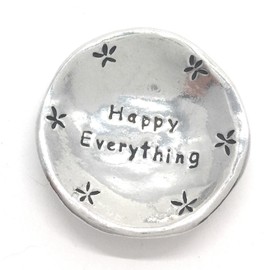 Happy Everything Pewter Trinket Dish