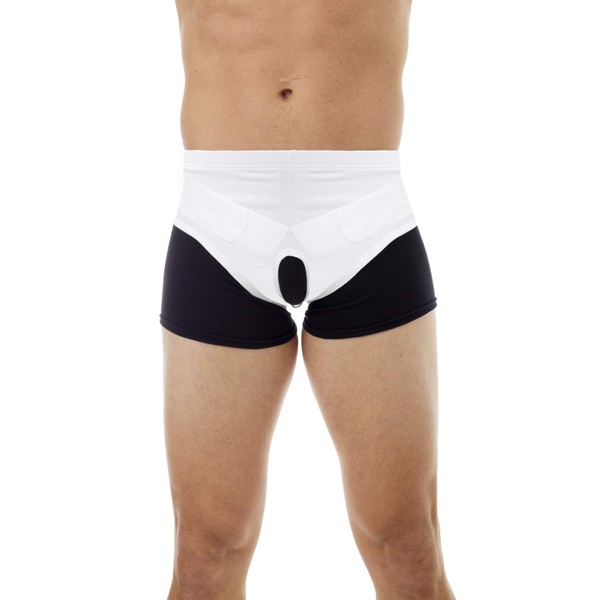 Underworks® Unisex Inguinal Hernia Cotton Comfort Support Brace - Single