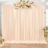 30ft x 10ft Champagne Backdrop Curtains for Parties Wedding Champagne
