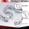 15-Inch Towing Safety Chain - Tie Down Trailer Safety Chains
