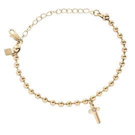Alex and Ani Cross Ball Chain Bracelet