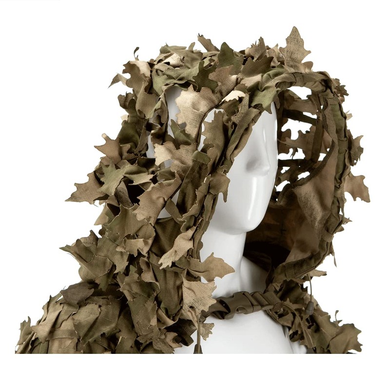 Invader Gear Bolero Ghillie Concealment Vest 3d Leaf Everglade