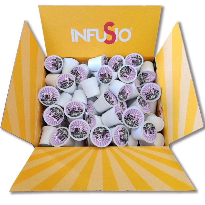 InfuSio Rum & Horchata K Cups 96 Count Flavored Cocktail-Inspi