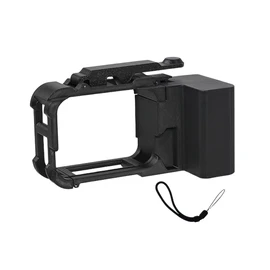 Street Photography Camera Side Handle Grip for Insta.360 Ace Pro 2/ Ace Pro/Ace Action Camera - Side Handle Grip with Shutter Button for Vlogging & Travel Shoot