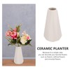 GRIRIW Decorative Ceramic Vase Flower Pots for Home Hotel Hydroponic