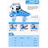 METROLLER Roller Skates for Girls and Boys Ages 4-12, Adjustable