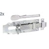Alberts 117177 Stable Door Lock Bolt | Straight, with Flat