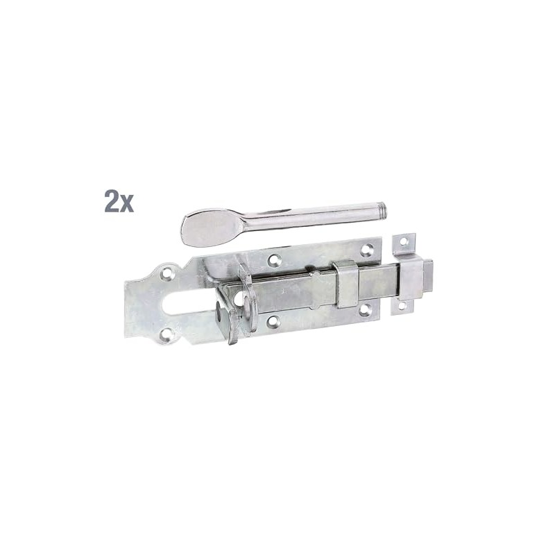 Alberts 117177 Stable Door Lock Bolt | Straight, with Flat