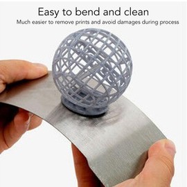 Resin 3D Printer Flex Build Plate Spring Steel LCD Light Cured Magnetic Platform 176x105mm for Halot One Plus