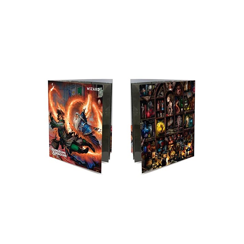 Ultra Pro Wizard Class Folio with Stickers for Dungeons &