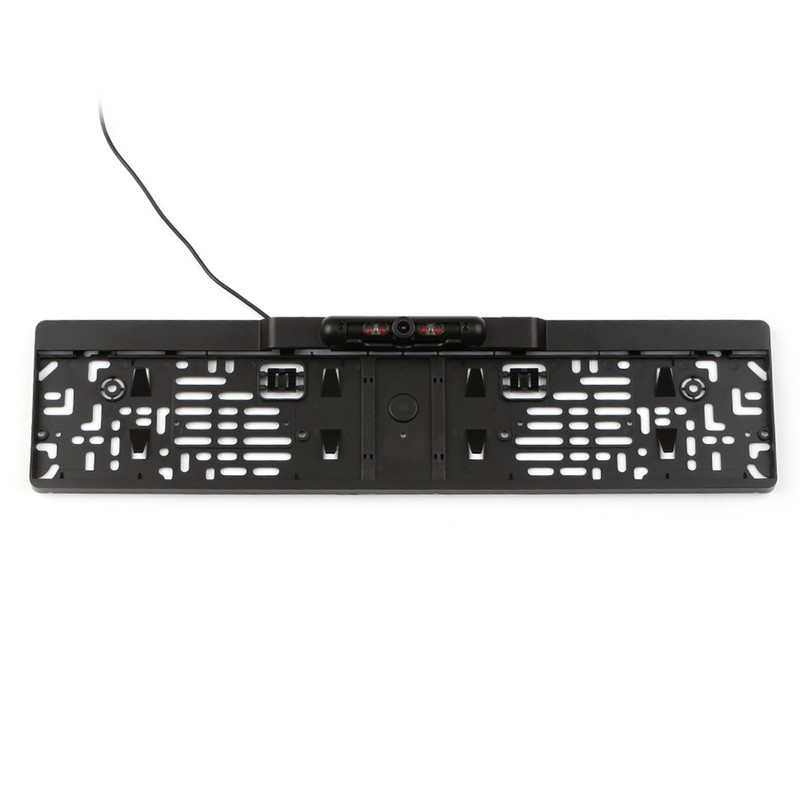 Car License Plate Frame Mounting Holder with IR LED Rear