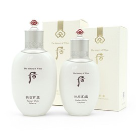 The Who Gongjinhyang Seol whitening 2-piece set (balancer + lotion) / 더후 공진향 설 미백 2종 단품구성(밸런서+로션)