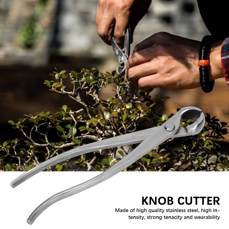 Stainless Steel Knob Cutter Bonsai Cutter Concave Cutter Gardening Tool