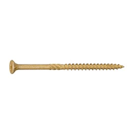 #10 x 3-1/2" Saberdrive Tan XL1500 Coated Exterior Star Drive Multi-Purpose Deck Screws 5 LB, Approx. 272 pieces