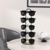 LongMen Metal Sunglass Organizer,Glasses Holder,Eyeglass Holder,Sunglass Storage Eyeglasses Rack Metal