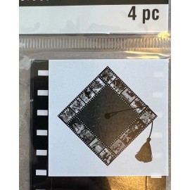 Recollections Class Of 2025 Winter Graduating Mortarboard Photo Decoration New Free Shipping