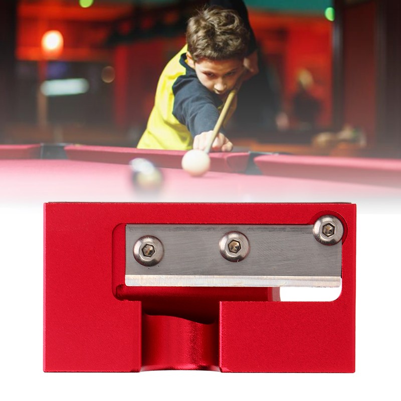 Cue Tip Trimmer Shaper Multifunction Aluminum Stainless Steel Cue Tip