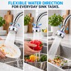 360° Swivel Faucet Aerator Extender for Kitchen Sink – Rotating