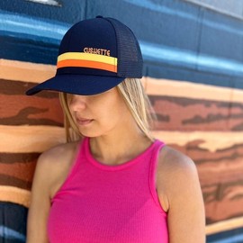 Cushette Trucker hat - Cool Cat, Surfside, and Americana - Colour: Navy