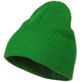 Eco Cotton Ribbed XL Classic Beanie - Kelly OSFM