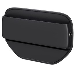 SZZJKJ Car Seat Gap Filler Organizer, Leather Car Storage Organizer Front Seat Car Organizers and Storage Console Side Storage Box for Phones, Glasses, Keys