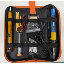 80W Rich Set with Storage Case, Digital Display, Soldering Iron Set, Power Button, Soldering Iron Included, 396°F to 192°F (180°C to 500°C), Soldering Iron, LCD Display, Digital Type, Temperature