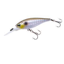 Yo-Zuri Bass Lure 3DR-X Shad (SP) 2.4 in (60 mm) Color: Matte Lizard Shad