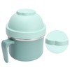 Portable Lunch Box Double Layer Thermal Noodle Bowl with Handle