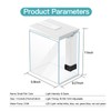 Pronetcus Betta Fish Tank, 2 Gallon Glass Aquarium Starter Kit,