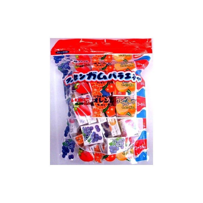 Marukawa Bubble Gum Assort Pack / 4 Pieces x 50