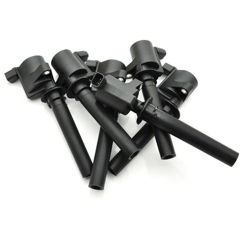 Gearzaar 6x Ignition Coil Pack & 6x Spark Plug For