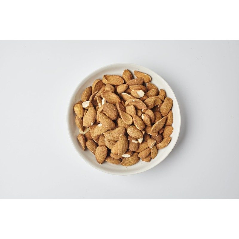 Unpeeled Romana Noto Almonds Caffè Sicilia - Sicily, Italy -