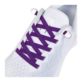 No Tie Shoe laces with Elastic Laces，Elastic Shoelaces for Adults and Kids Purple