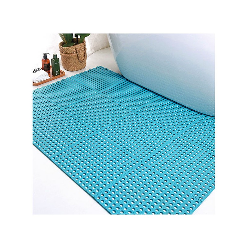 Non-Slip PVC Interlocking Floor Mat for Bathroom Shower Pool Hotel