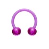 beyoutifulthings Horseshoe Piercing Acrylic Universal Piercing Nipple Nose Septum Ear