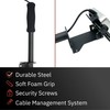 DCCStands Standard Universal Drive-Thru Black Handheld Mount and Bracket for