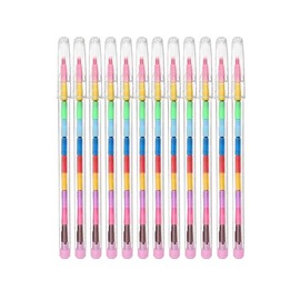 Sixstore 12 x Swop Point Crayons, Colouring Pencils, Assorted Crayons Party Bag Fillers, Pencil Kids Pens Stationary Supplies, Pencils Set, Toddler Twistables Coloured