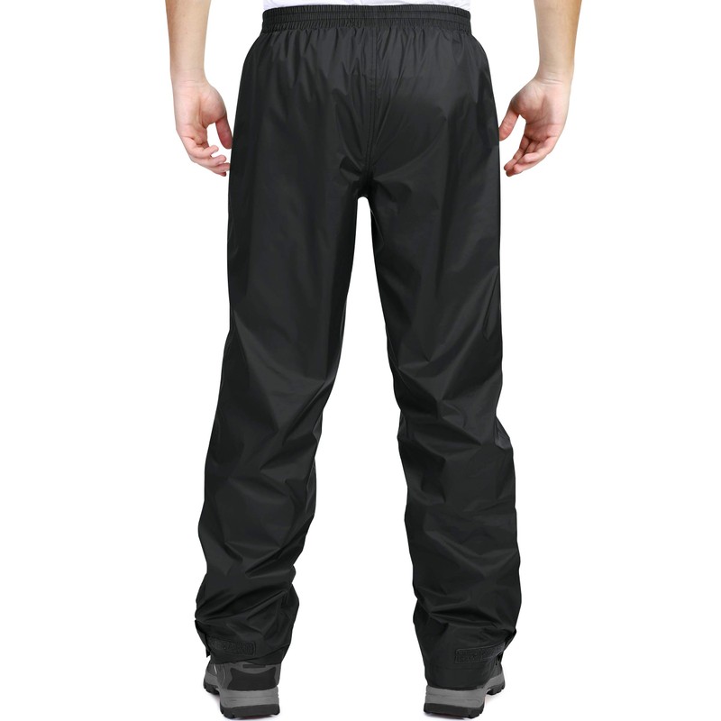 33,000ft Men's Rain Pants, Waterproof Rain Over Pants, Windproof Outdoor