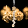 OTOSTAR Bling Crystal Ball and Drops Car Hanging Accessories, Car